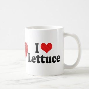 I Love Lettuce Coffee Mug