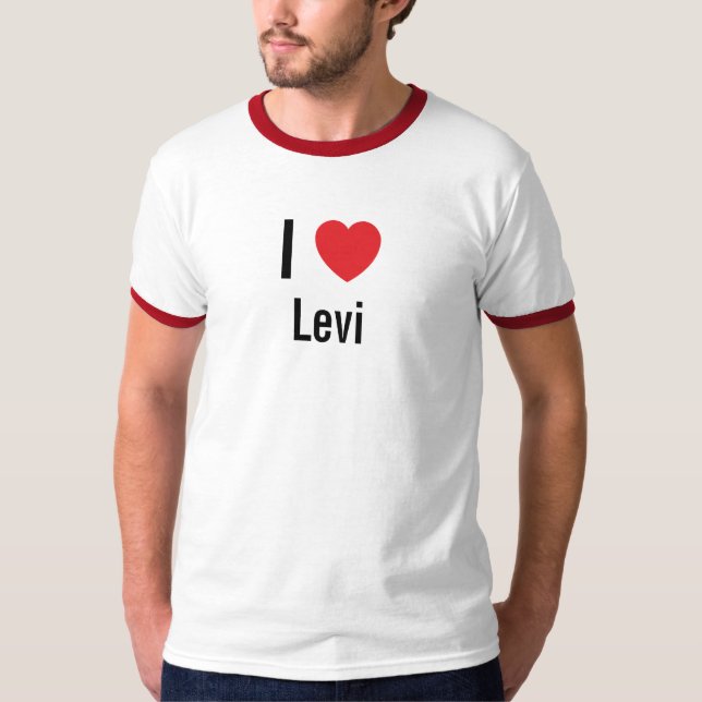 I love Levi T-Shirt (Front)