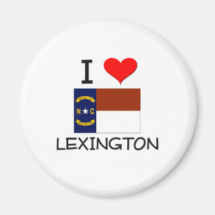 I Love Lexington North Carolina Magnet