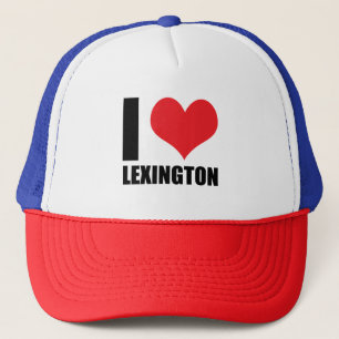 I love Lexington Trucker Hat