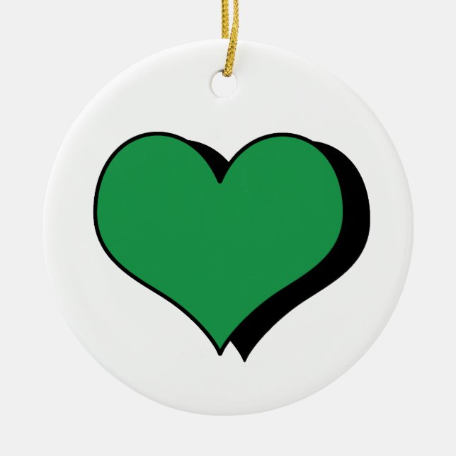 I Love Libya Flag Ornament (Front)