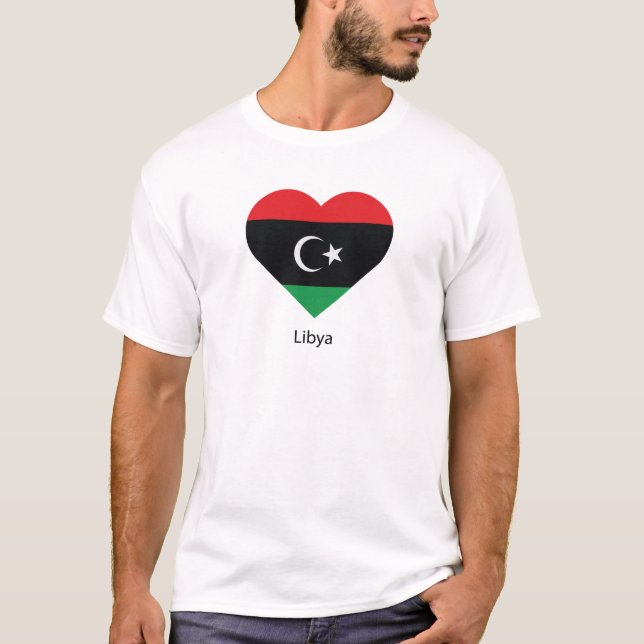 I Love Libya T-Shirt (Front)
