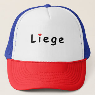 I love Liege Trucker Hat