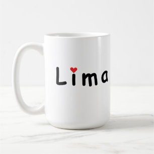 I love Lima Peru Coffee Mug