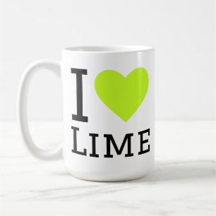 I love lime coffee mug