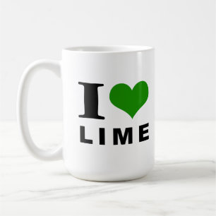 I love lime coffee mug