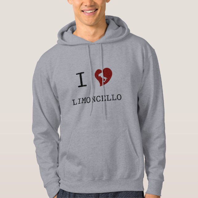 I Love Limoncello Hoodie (Front)