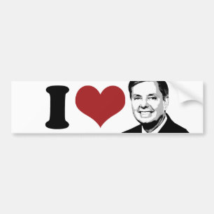 I Love Lindsey Graham for President Bumper --.png Sticker