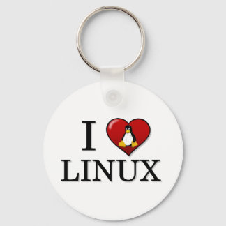 I Love Linux Keychain