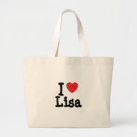 I love Lisa heart T-Shirt