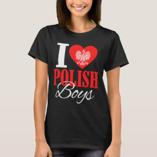 I Love Lish Boys Land Eagle Lish Wife Girlfriend P T-Shirt