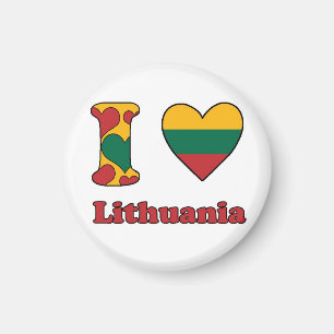 I love Lithuania Magnet