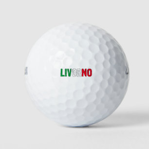 I love Livorno Italy Golf Balls