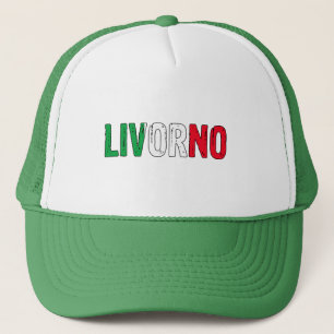 I love Livorno Italy Trucker Hat