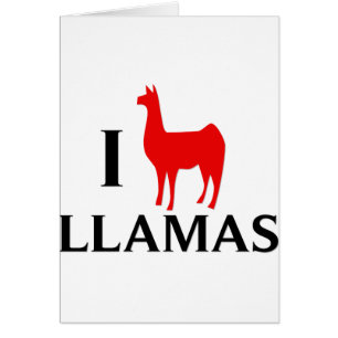 I Love Llamas
