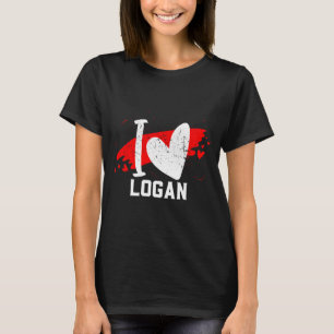 I Love Logan I Heart Logan T-Shirt