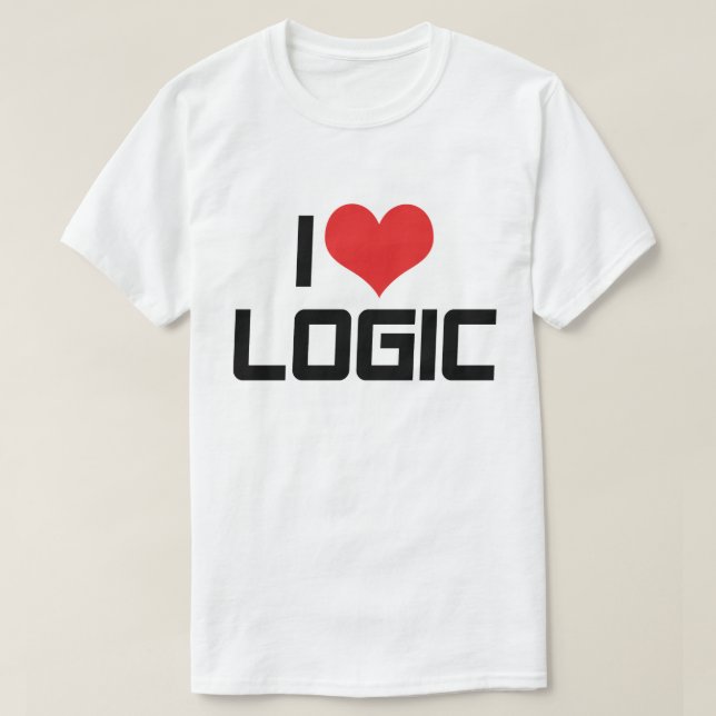 I Love Logic T-Shirt (Design Front)