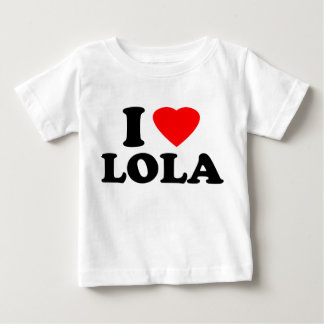 I Love Lola Baby T-Shirt