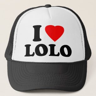 I Love Lolo Trucker Hat