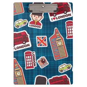 I Love London Clipboard