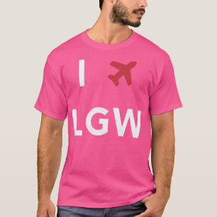 I Love London Gatwick Lgw T-Shirt