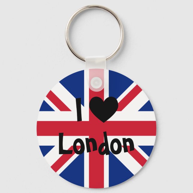 I Love London Key Ring (Front)