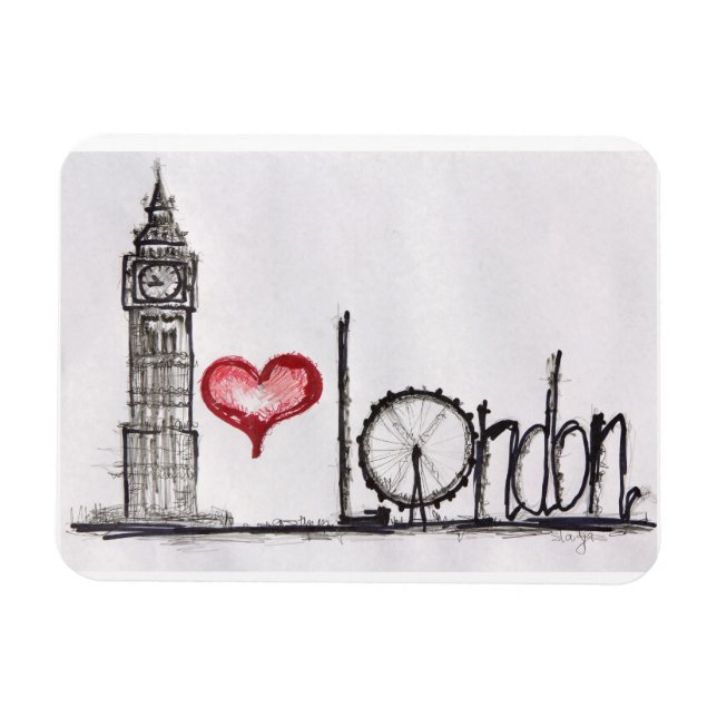 I love London Magnet (Horizontal)
