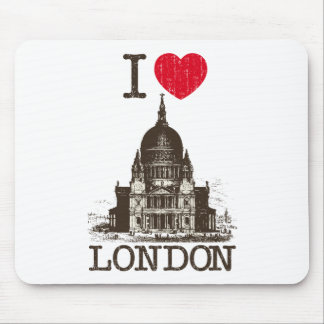 i love  london mouse pad