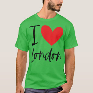 I Love London Name Personalised Girl Woman BFF Fri T-Shirt