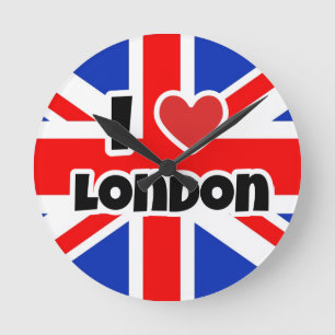 I love London Round Clock