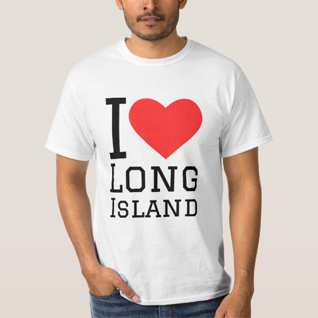 I love Long Island  T-Shirt (Front)