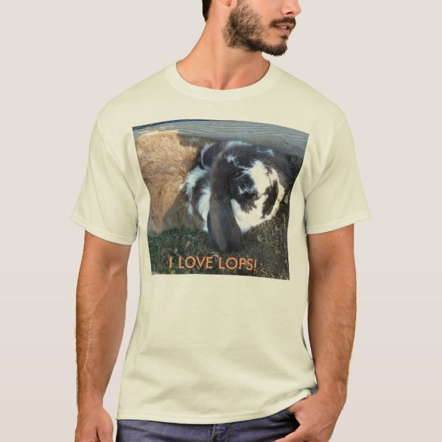I LOVE LOPS! T-Shirt (Front)