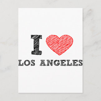 I Love Los Angeles Postcard