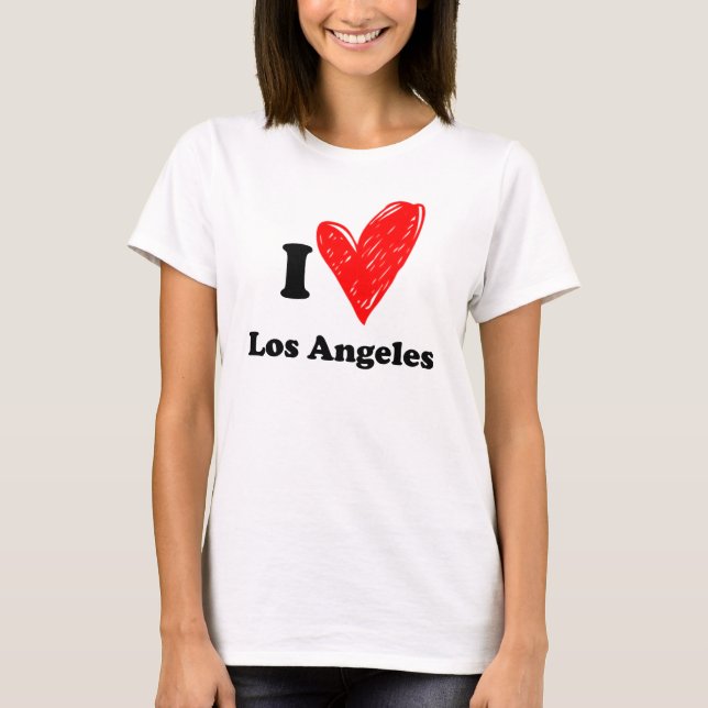 I Love Los Angeles T-Shirt (Front)