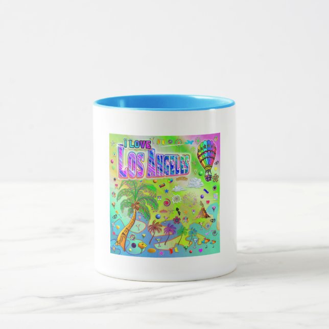 I LOVE Los Angeles Timeless Melody Mug (Center)