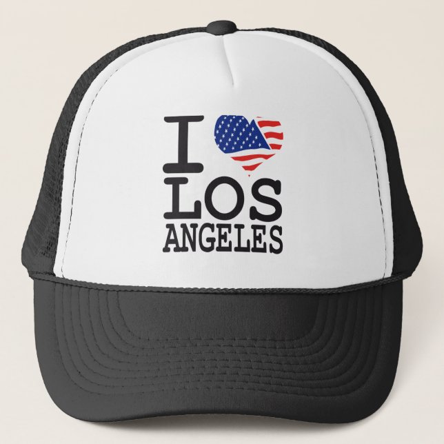 I love Los Angeles Trucker Hat (Front)