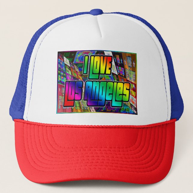 I LOVE Los Angeles Twist Hat (Front)