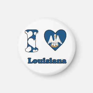 I love Louisiana Magnet