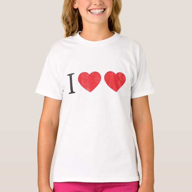 I Love Love T-Shirt (Front)