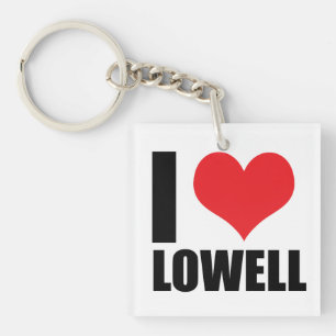 I love Lowell Key Ring