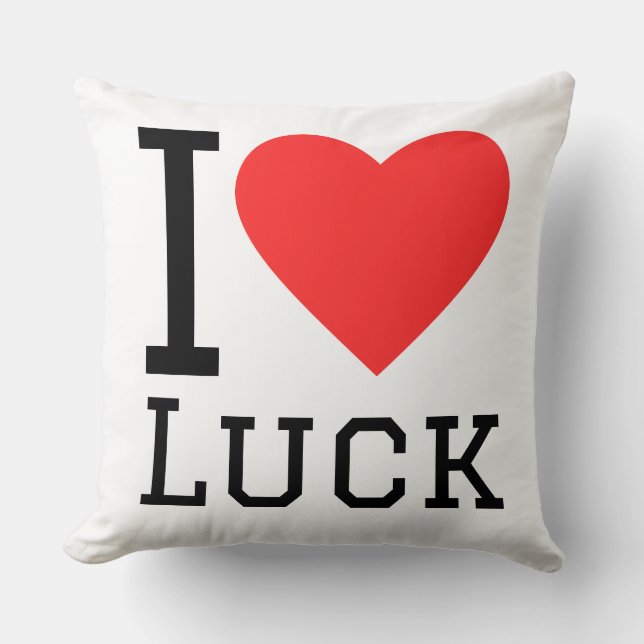 I love luck cushion (Front)