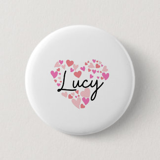 I love Lucy 6 Cm Round Badge