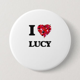 I Love Lucy 7.5 Cm Round Badge