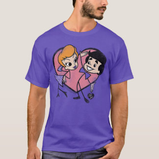 I Love Lucy Cartoon Love girl T-Shirt