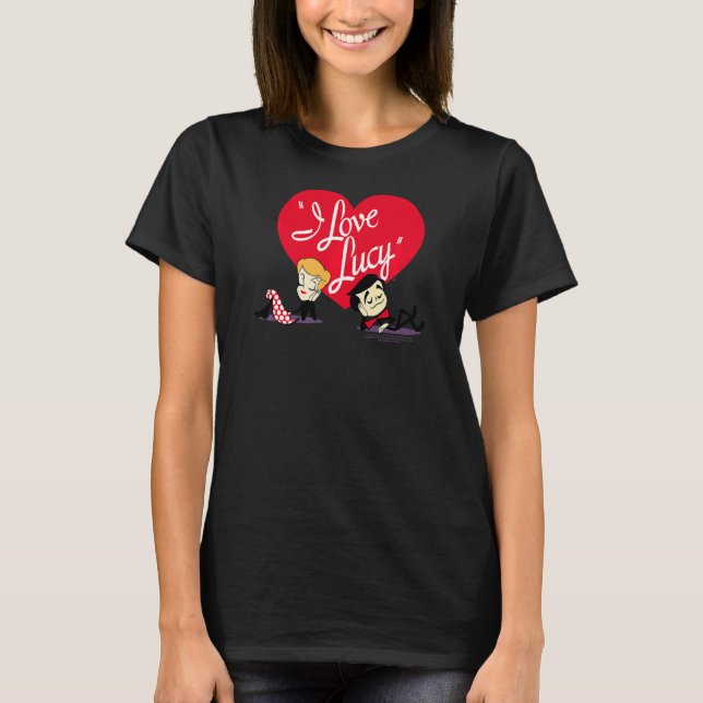 I Love Lucy Content T-Shirt (Front)