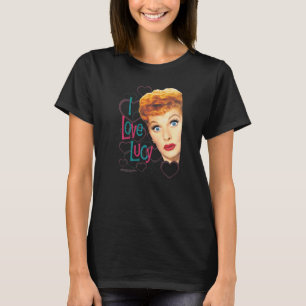 I Love Lucy Hollywood Open Hearts T-Shirt