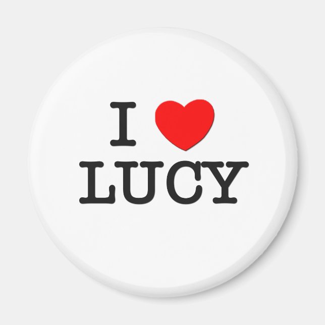 I Love Lucy Magnet (Front)