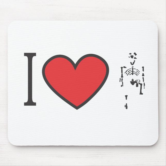 I Love Lucy Mouse Pad (Front)