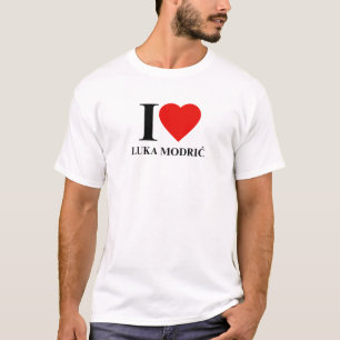 I Love Luka Modrić Fan T-Shirt
