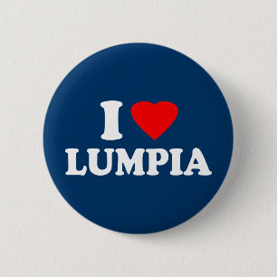 I Love Lumpia 6 Cm Round Badge